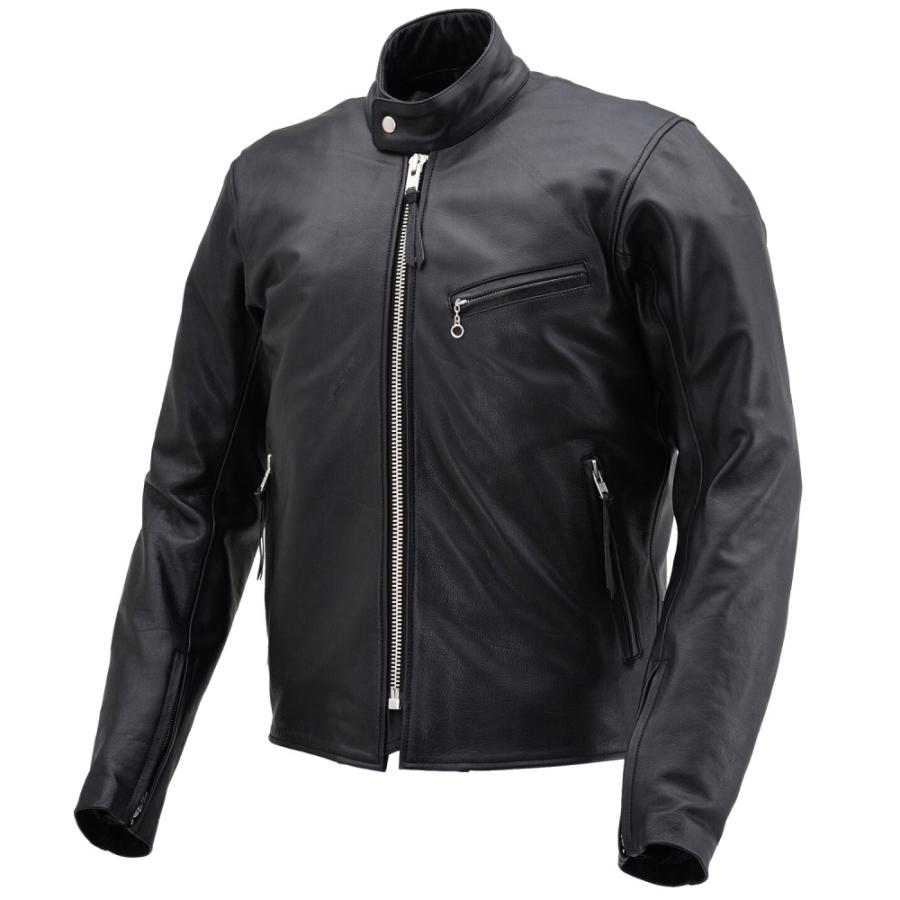 DAYTONA LEATHERS シングルライダースジャケット XL ブラック DAYTONA（デイトナ） シングルライダースジャケット サイズ：XL レザー