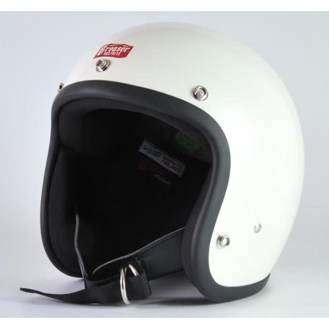 Greaser ヘルメット 未使用 DINMARKET ヘルメットファクトリー DIN MARKET ディンマーケット GREASER(グリーサー)60's PLAIN