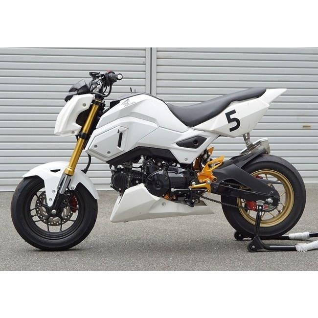 SNIPER スナイパー シフトシャフト サポートホルダー カラー：ブラック モンキー125 GROM HONDA ホンダ シフトガイド ステップ 足回り_5