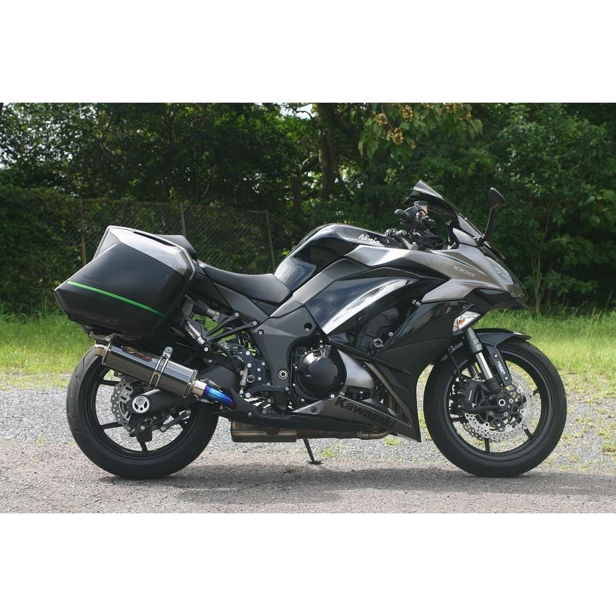 NOJIMA ノジマ GT-DLCチタンスリップオン パニア対応 Ninja1000 (ニンジャ1000 Z1000SX) KAWASAKI カワサキ スリップオンマフラー マフラー