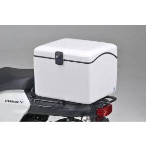 JMS ジェイエムエス NEWラゲージBOX M 標準仕様(鍵番号共通タイプ) カラー：白 デリバリーボックス 車体用バッグ・ケース