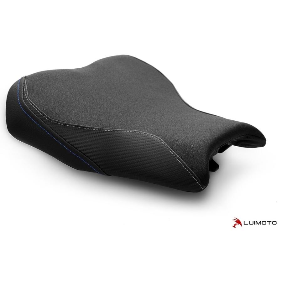 LUIMOTO ルイモト フロントシートカバー タイプ：TEC-GRIP／CF ブラック／シルバー ステッチ／PRODIGY ブラック／ブルー ステッチ ZX-25R KAWASAKI カワサキ