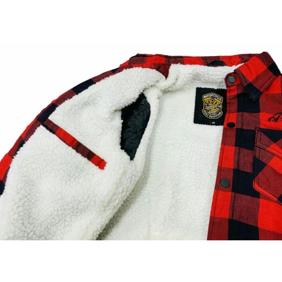 RIDEZ ライズ MOTO FLANNEL SHIRTS サイズ：M カジュアルシャツ・ポロシャツ アパレルの画像