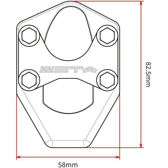 ZETA ジータ サイドスタンドエクステンダー CT125 JA55 ハンターカブ