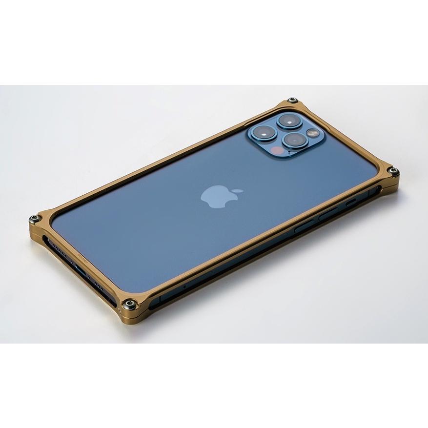 GILD design GILD design:ギルドデザイン ソリッドバンパー for iPhone 12/12 Pro カラー：シグネイチャーゴールド (型番：GI-428SG)｜webike02