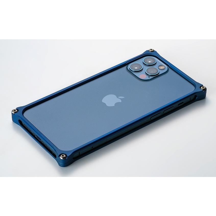 GILD design GILD design:ギルドデザイン ソリッドバンパー for iPhone 12 Pro Max カラー：マットブルー (型番：GI-430MBL)｜webike02