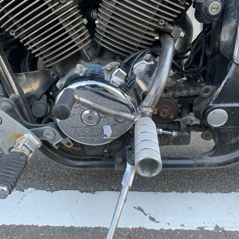 なお　ミッドハイステップステー 部品屋K&W ミッドコントロールキット SHADOW SLASHER HONDA ホンダ