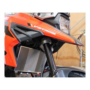 ETCHING FACTORY エッチングファクトリー ラジエーターガード V-STROM1050 SUZUKI スズキ ラジエーターコアガード・オイルクーラーコアガード 冷却関連_1