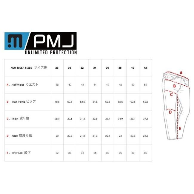 ブランド登録なし - PROmo jeans プロモジーンズ 自動二輪車用ジーンズ RIDER MAN (馬乗りマン) 大きさ：34 オール時季ズボン下 パンツ・ボトムス 御召しもの