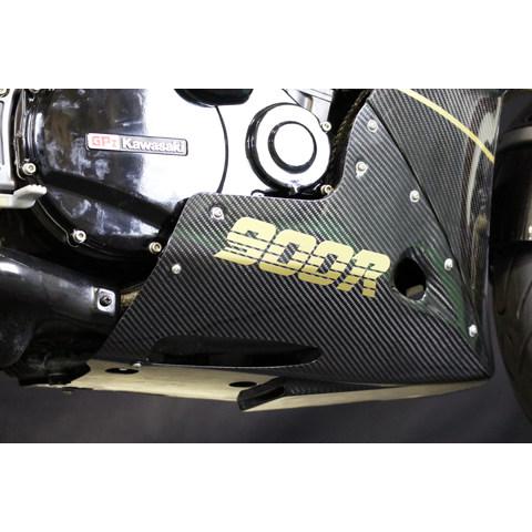 A-TECH エーテック アンダーカウルSTD タイプ：綾織ドライカーボン(DC)／クリア塗装済 GPZ750R GPZ750R-900R GPZ900R KAWASAKI カワサキ アンダーカウル 外装_3