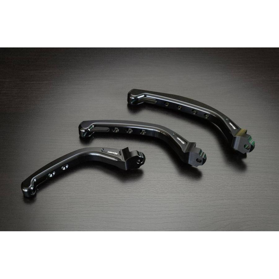 KOHKEN コーケン エアロレバー2 for ブレンボ RCSマスター用 カラー：ブラック / タイプ：ショート その他レバーオプション・補修部品 ハンドル周辺パーツ | KOHKEN