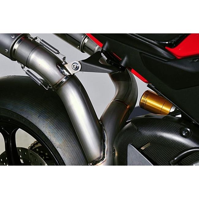 de LIGHT ディライト レーシングアップタイプマフラー PANIGALE