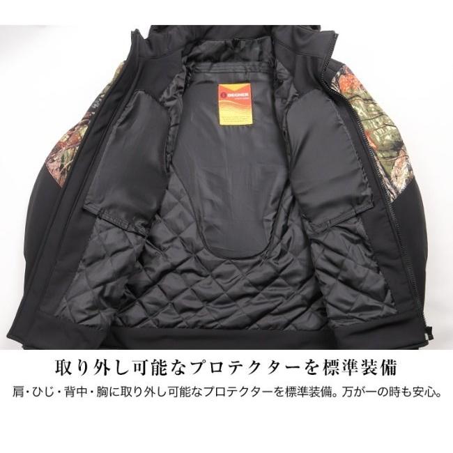 DEGNER デグナー ソフトシェルフード付ジャケット サイズ：S ウインタージャケット ジャケット アパレル_2