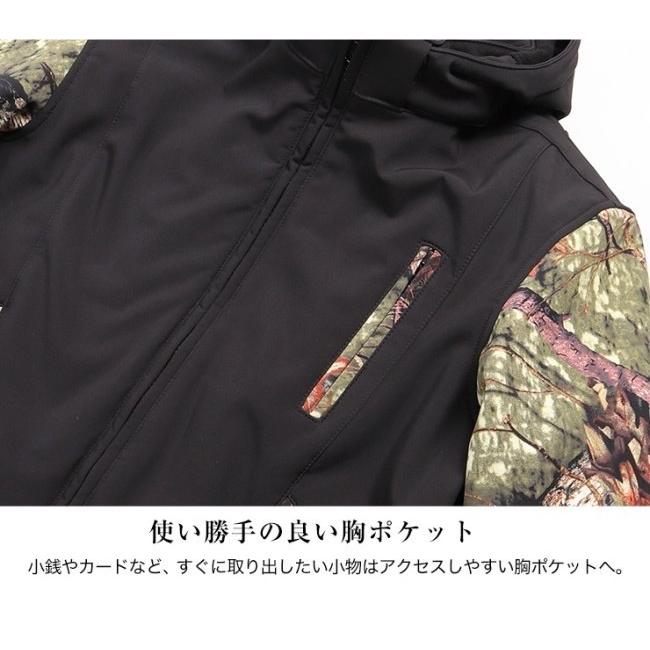 DEGNER デグナー ソフトシェルフード付ジャケット サイズ：S ウインタージャケット ジャケット アパレル_4