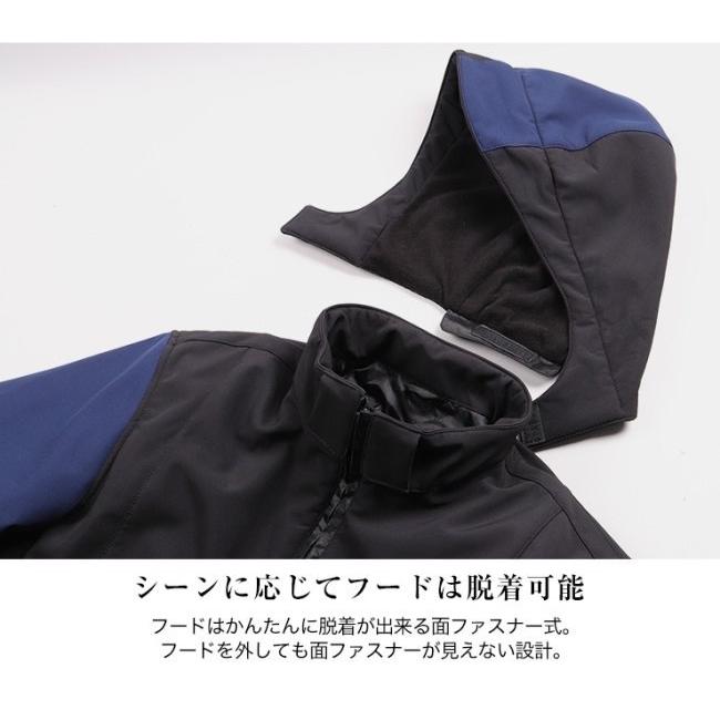 DEGNER デグナー ソフトシェルフード付ジャケット サイズ：S ウインタージャケット ジャケット アパレル_6