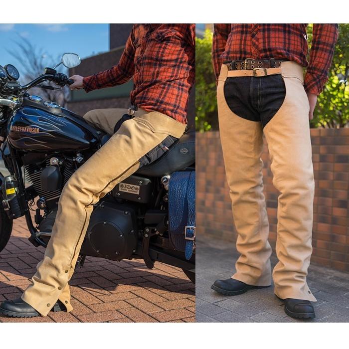 DEGNER（デグナー） レザーチャップス サイズ：L チャップス パンツ