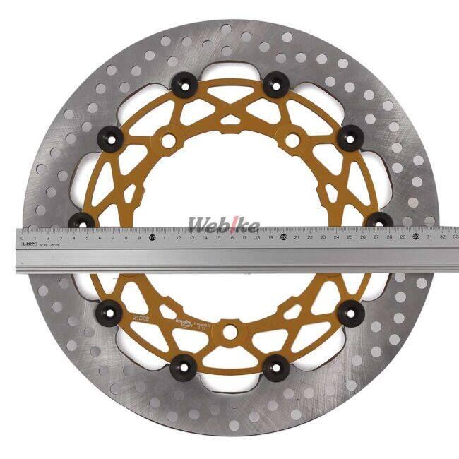 Brembo ブレンボ [Super Sport] スーパースポーツ フローティングディスク 左右セット ディスク径：320mm (品番：208.9737.72)／DIA320 KAWASAKI カワサキ_6