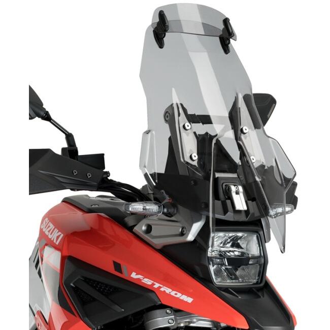 Puig プーチ ツーリングスクリーン バイザー付き DL1050 TECH V-STROM DL1050SE Vストローム1050DE Vストローム1050XT Vストローム1050 SUZUKI スズキ 外装_3
