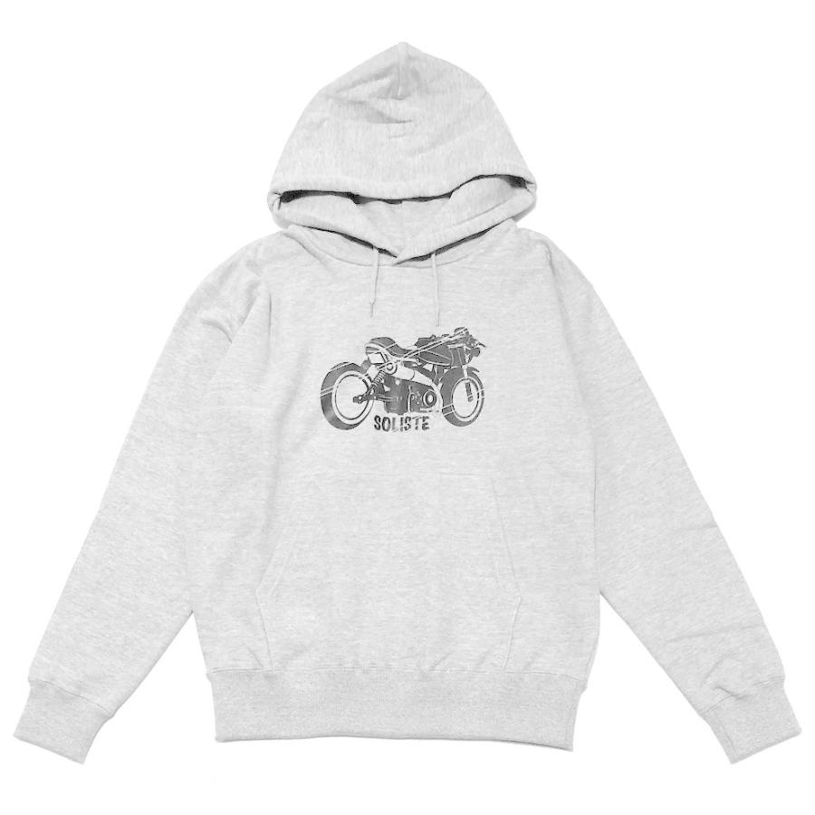 SOLISTE ソリスト MONKEY125 SWEAT HOODIE (スウェット パーカー) サイズ：S カジュアルパーカー・フーディー・スウェット アパレル