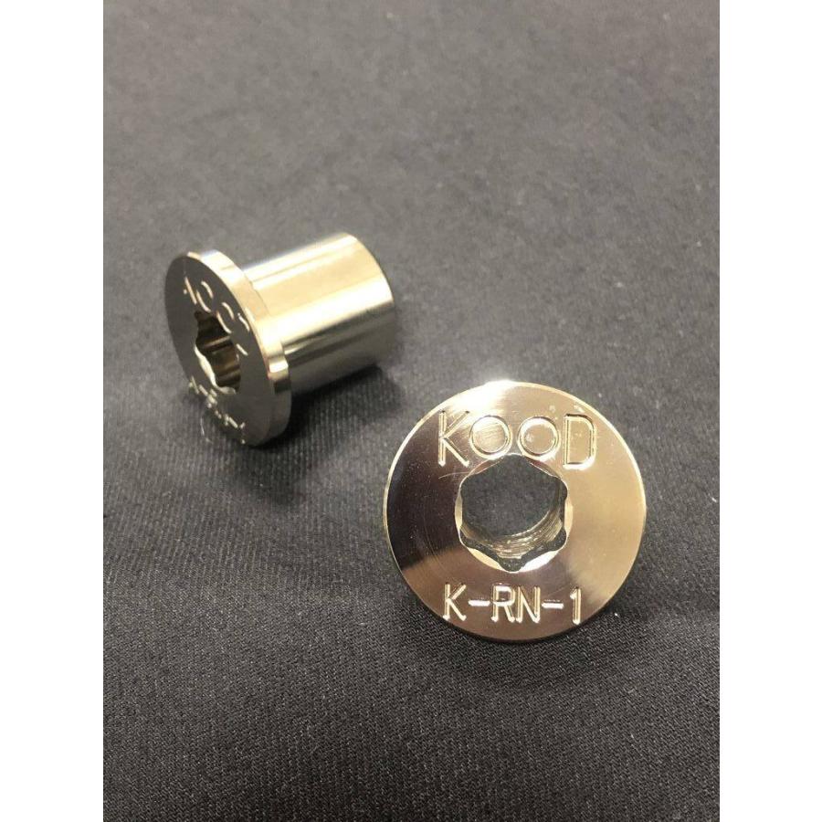 KOOD（クード） エキセントリックナット KAWASAKI カワサキ アクスル