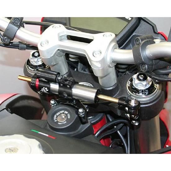 Matris マトリス ステアリングダンパー＆マウントキット タイプ：Kタイプ HyperMotard 821 821SP 821Strada HyperStrada 939 DUCATI ドゥカティ ハンドルの画像