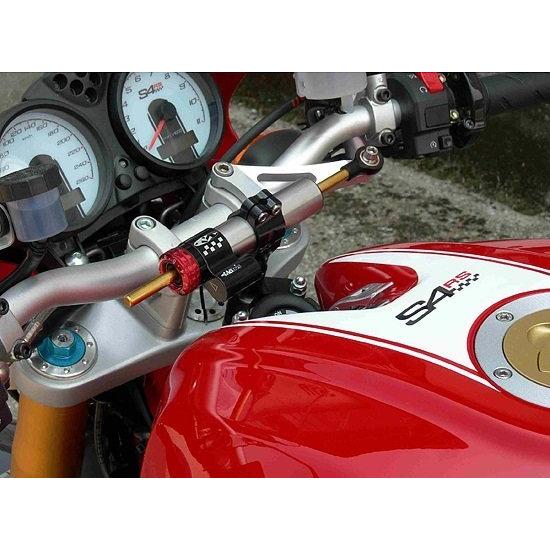 Matris マトリス ステアリングダンパーキット タイプ：Rタイプ モンスターS2R モンスターS4R モンスターS4RS DUCATI ドゥカティ ステアリングダンパー ハンドル_1