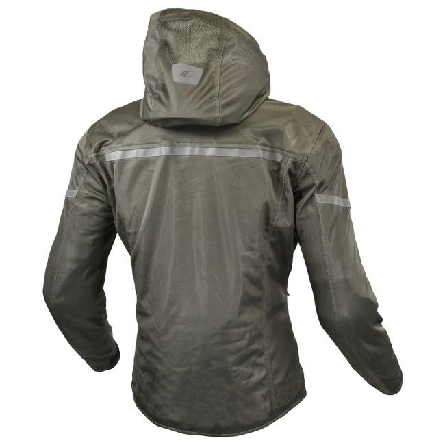 KOMINE コミネ　メッシュパーカー　 jk-152 シルバー XL コミネ KOMINE JK-152 プロテクトメッシュパーカー Protect Mesh