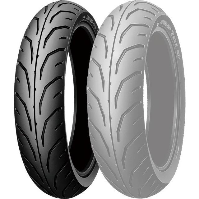 あ DUNLOP ダンロップ TT900GP F【100/80-14 M/C 48P WT】タイヤ D