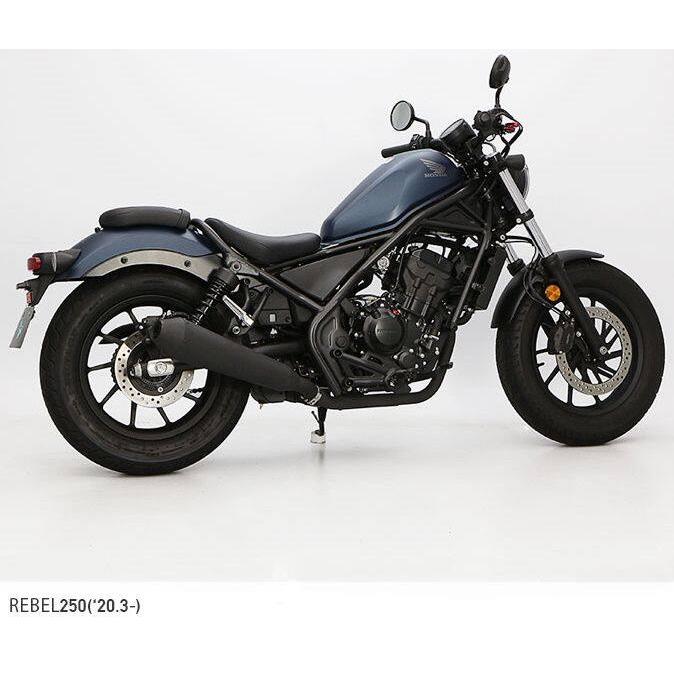 ENDURANCE（エンデュランス） hi-POWER メガホンマフラー レブル250 S 