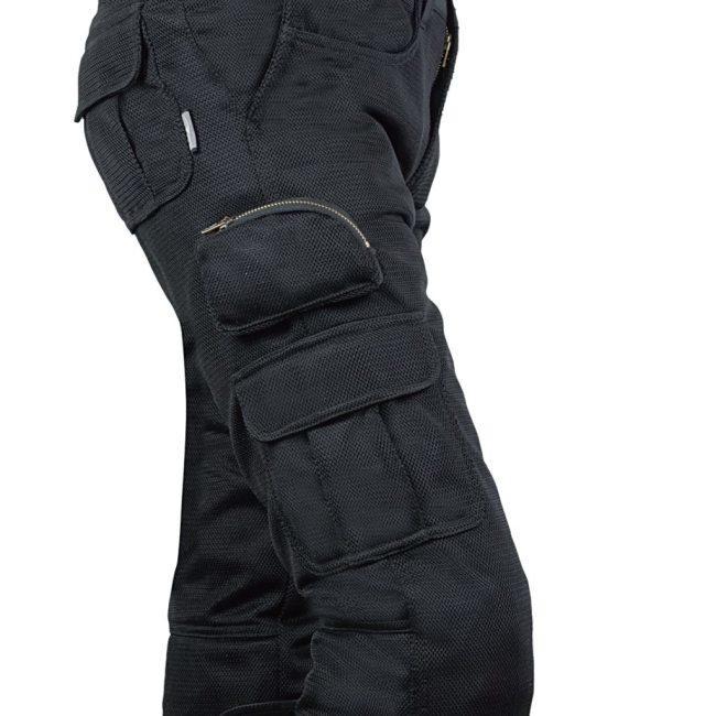 ラフ＆ロード ROUGH＆ROAD バイカーZIPメッシュパンツルーズフィット