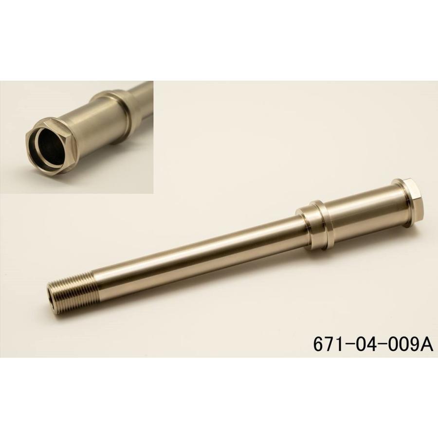 JB POWER(BITO R\u0026D) JBパワー(ビトーR\u0026D) 中空クロモリシャフト フロントアクスル タイプ：TYPE1(一体型) VFR750R HONDA ホンダ アクスルシャフト