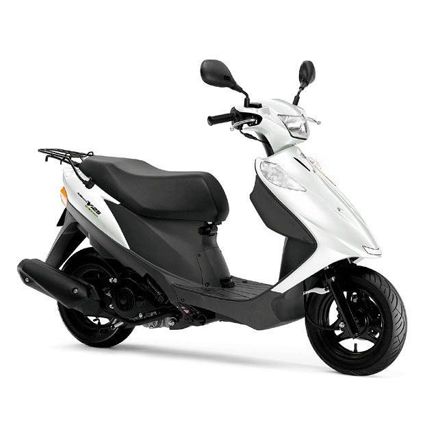 アドレスv125G 青赤イカリングヘッドライト +デビルマスクブラック