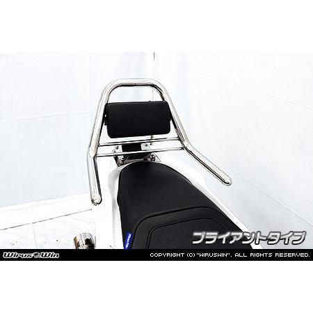 WirusWin - ウイルズウィン サポートタンデムバー 赤ちょうちん挙げ句のはてつら構え：ブライアント手あい PCX HONDA ホンダ グラブバー・タンデムバー・シーシーバー 飾りつけ 外装パーツ-バイク-車、バイク、自転車