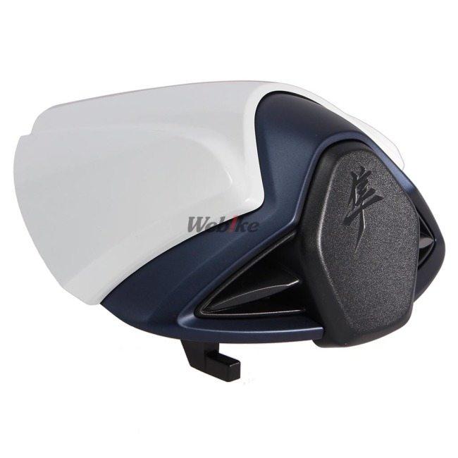 SUZUKI スズキ シングルシートカウル カラー：ブリリアントホワイト／マットステラブルーメタリック(45500-10800-B5N) Hayabusa GSX1300RRQM2 シート関連 外装の画像