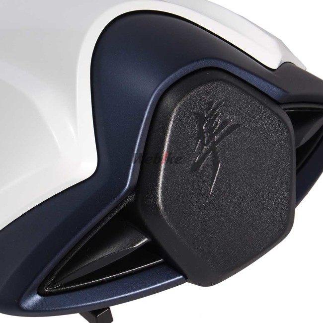 SUZUKI スズキ シングルシートカウル カラー：ブリリアントホワイト／マットステラブルーメタリック(45500-10800-B5N) Hayabusa GSX1300RRQM2 シート関連 外装の画像