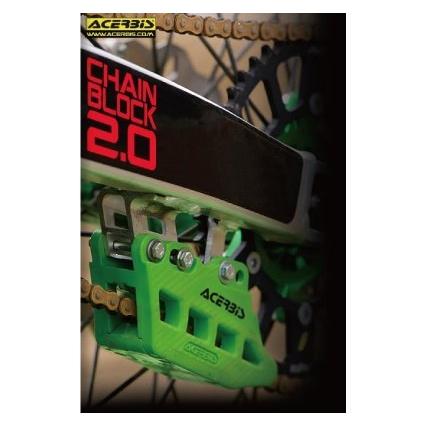 最安値挑戦 Acerbis Acerbis アチェルビス チェーンガイドブロック2 0 カラー グリーン Kx250f Kx450f Kawasaki カワサキ Publimovil Com Py