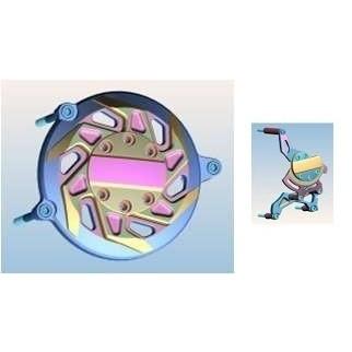 Fakie ファーキー Crankcase cover カラー：Silver Z125 プロ KAWASAKI