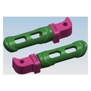 Fakie ファーキー Passenger footpegs カラー：Red MT-09 MT09 YAMAHA ヤマハ フットペグ ステップ 足回り