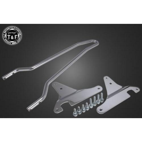 Garage T\u0026F ガレージ 純正フェンダー専用シーシーバーショート カラー：メッキ仕上げ バルカン400 バルカン400II バルカン400クラシック バルカン800 外装