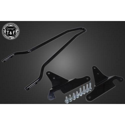 Garage T\u0026F ガレージ 純正フェンダー専用シーシーバーショート カラー：ブラック仕上げ バルカン400 バルカン400II バルカン400クラシック バルカン800