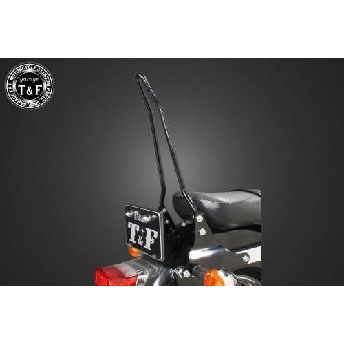 Garage T\u0026F ガレージ 純正フェンダー専用シーシーバーショート カラー：ブラック仕上げ バルカン400 バルカン400II バルカン400クラシック バルカン800の画像