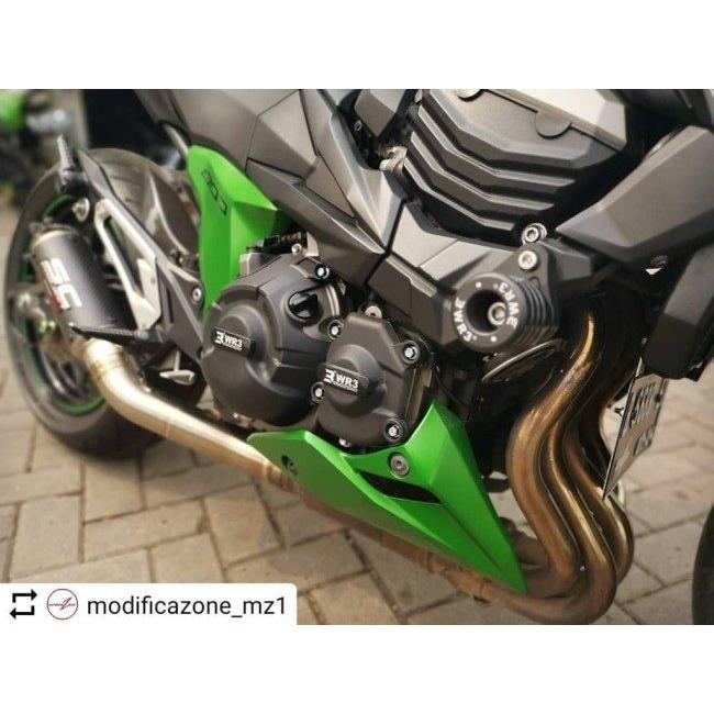 WR3 - ダブルアールスリー 発動機覆面すること仕かける Z800 KAWASAKI カワサキ 発動機部分品 発動機