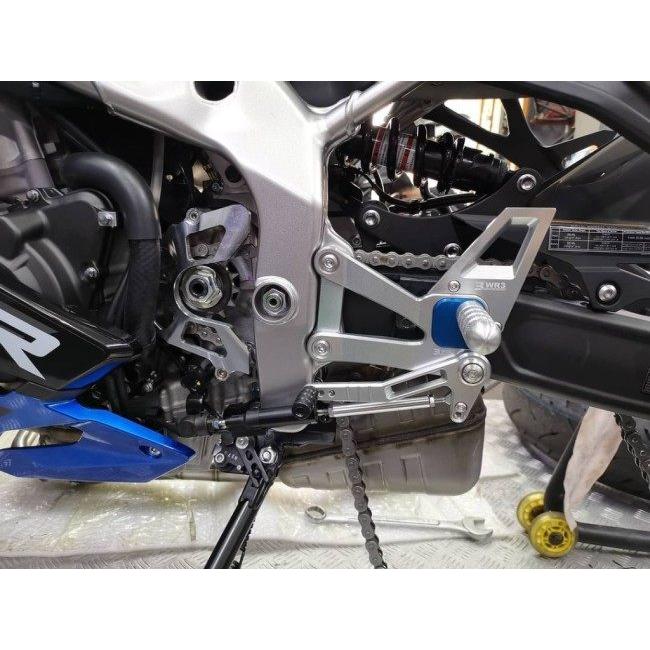 WR3 ダブルアールスリー バックステップキット Vシリーズ フットペグ