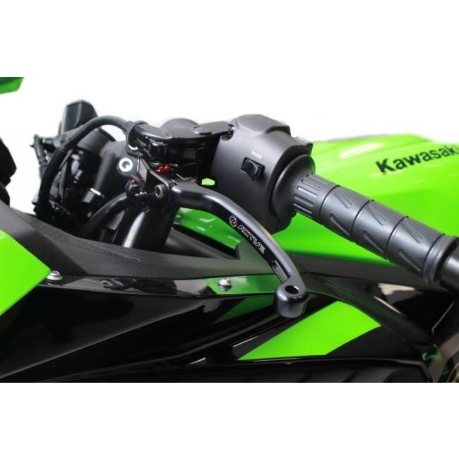 ACTIVE アクティブ STFクラッチレバー カラー:ブラック ZX-25R ACTIVE アクティブ STFクラッチレバー カラー:ブラック ZX-25R
