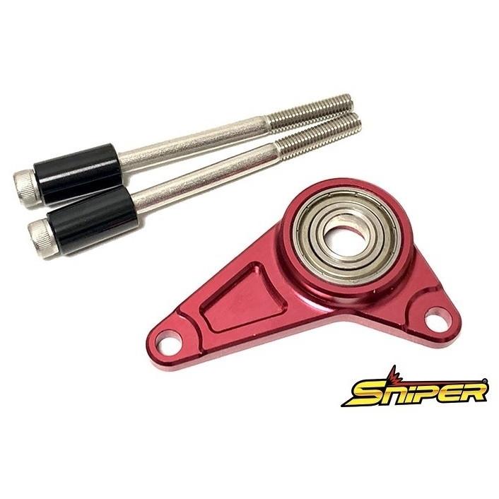 SNIPER スナイパー シフトシャフト サポートホルダー カラー：レッド ハンターカブ CT125 HONDA ホンダ シフトガイド ステップ 足回り
