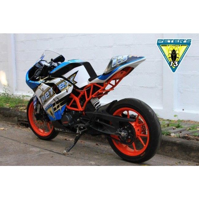 Petex ペテックス Race Tank cover for track day RC125 RC200 RC250