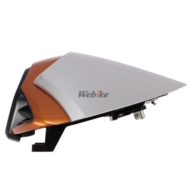 SUZUKI スズキ シングルシートカウル カラー：マットソードシルバーメタリック／キャンディバーントゴールド(45500-10800-CED) Hayabusa GSX1300RRQM2 外装の画像
