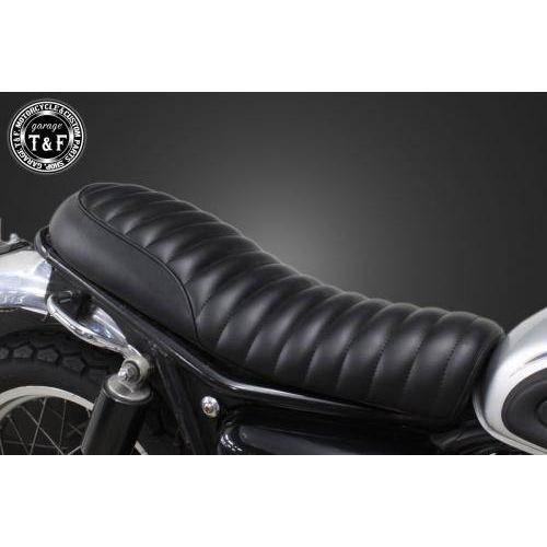 ガレージT&F W650 カスタムシート 有限会社ガレージT&F / W800/650/400 タックロールシート(Face-1)