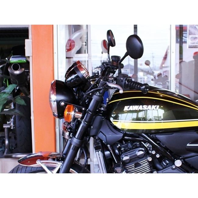 DOREMI COLLECTION ドレミコレクション ヘッドライトアップステーキット カラー：ブラック Z900RS KAWASAKI カワサキ ヘッドライト 灯火類 電装系の画像