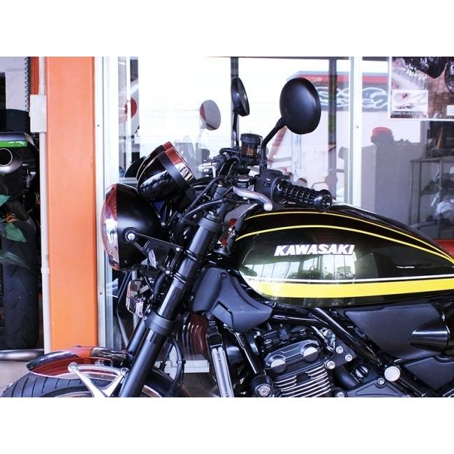 DOREMI COLLECTION ドレミコレクション ヘッドライトアップステーキット カラー：ブラック Z900RS KAWASAKI カワサキ ヘッドライト 灯火類 電装系の画像